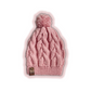 Knitted  Handmade Pink Hat -GISELLE