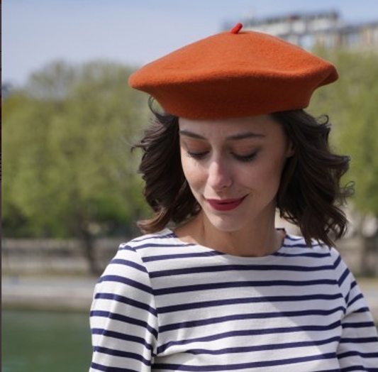 French Style Beret Pumpkin Fashion